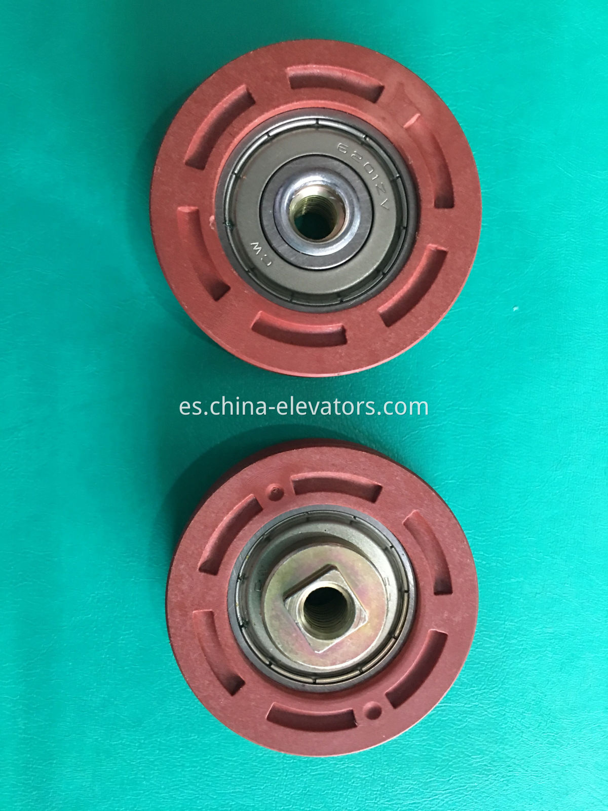 Rodillo para colgar puerta elevadora KONE 50*14*6201ZV KONE Lift Door Hanger Roller 50*14*6201ZV